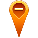 Remove pin gps