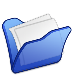 Folder blue mydocuments