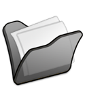 Folder black mydocuments