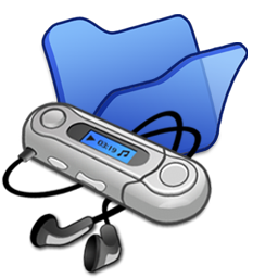 Mymusic folder blue