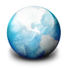 Net globe world earth