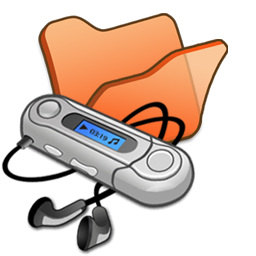 Orange mymusic folder