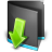 Downloads folder black