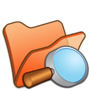 Explorer orange folder