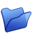 Blue folder