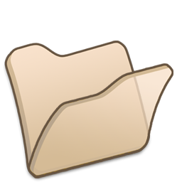 Beige folder