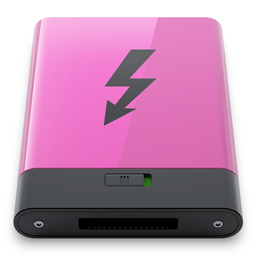 Pink b thunderbolt