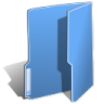 Folder blue