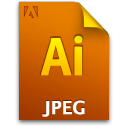 Document icon jpegfile file ai