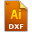 Document dxffile file ai icon