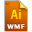 Icon wmffile file document ai