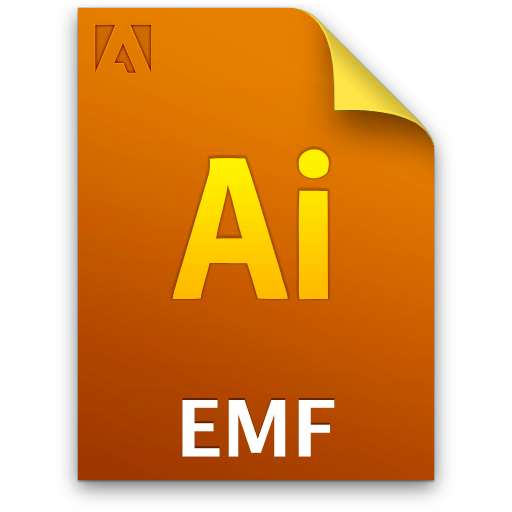 Ai file document icon emffile