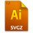 Ai icon document file svgzfile