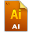 Document file ai icon