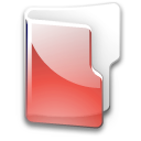 Filesystem folder red