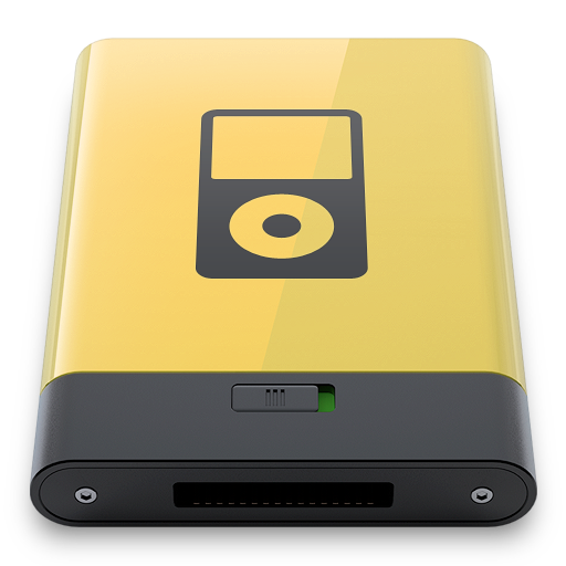 Yellow ipod