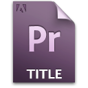 Pr title document file