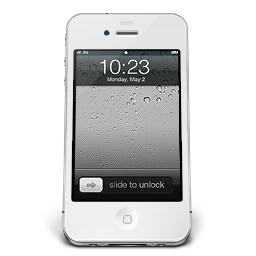 Iphone white ios