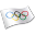 Olympic international committee flag