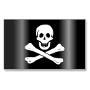 Pirates jolly roger flag