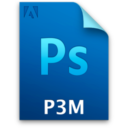 Ps p3mfileicon file document