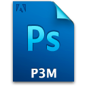 Ps p3mfileicon file document