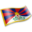 Tibetan people flag