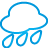 Weather blue basic rain