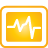 Oscilloscope yellow basic