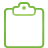 Basic green clipboard