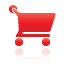 Cart red shopping