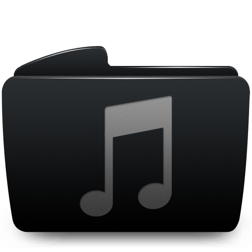 Folder itunes black music