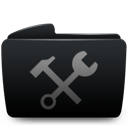 Utilities black folder