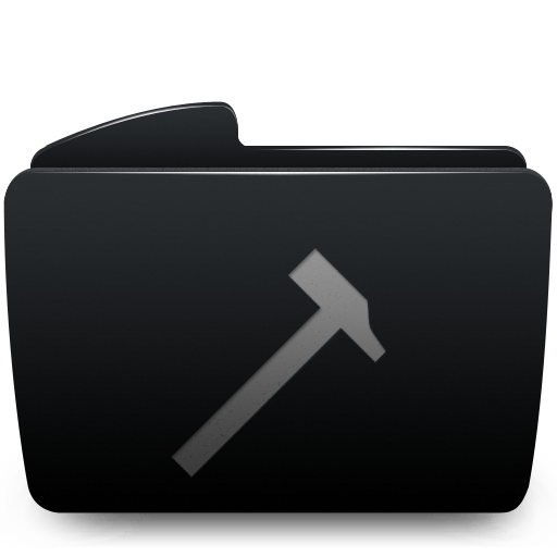 Developers black folder