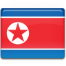 North korea flag