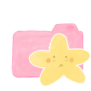 Starry candy folder