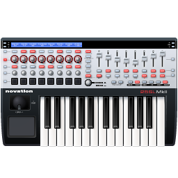 Keyboard controler midi novation music sl mk2