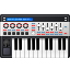 Keyboard controler midi novation music sl mk2