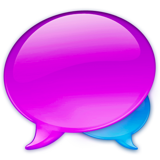 Talk chat balloon references