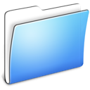 Blue folder