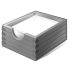 Gray paper box