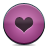 Pink heart button