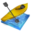 Kayak slalom sport