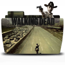 Folder walking tv dead