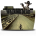 Folder walking tv dead