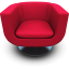 Magenta seat chair