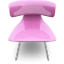 Pink seat chair