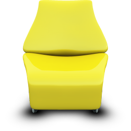 Seat chair yellow