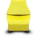 Seat chair yellow