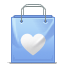 Bag love heart